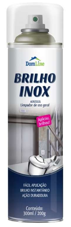 BASTON - BRILHO LIMPA INOX DOMLINE 300ML/200GR - UN