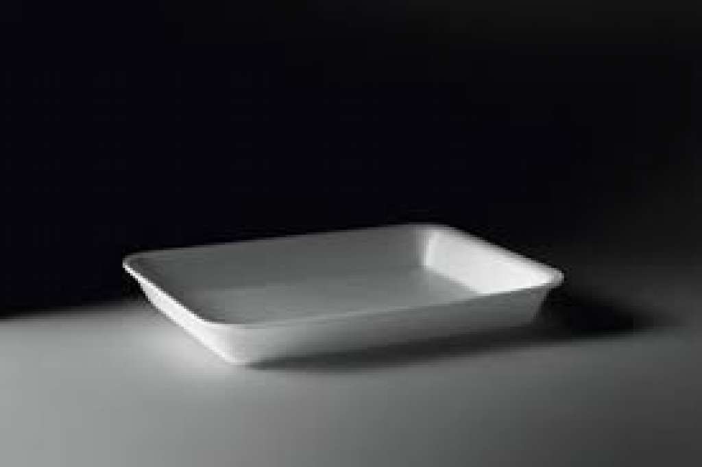 COPOBRAS - BANDEJA EPS PREMIUM CF-020 BRANCA (300X231X33MM) - FD.100UN