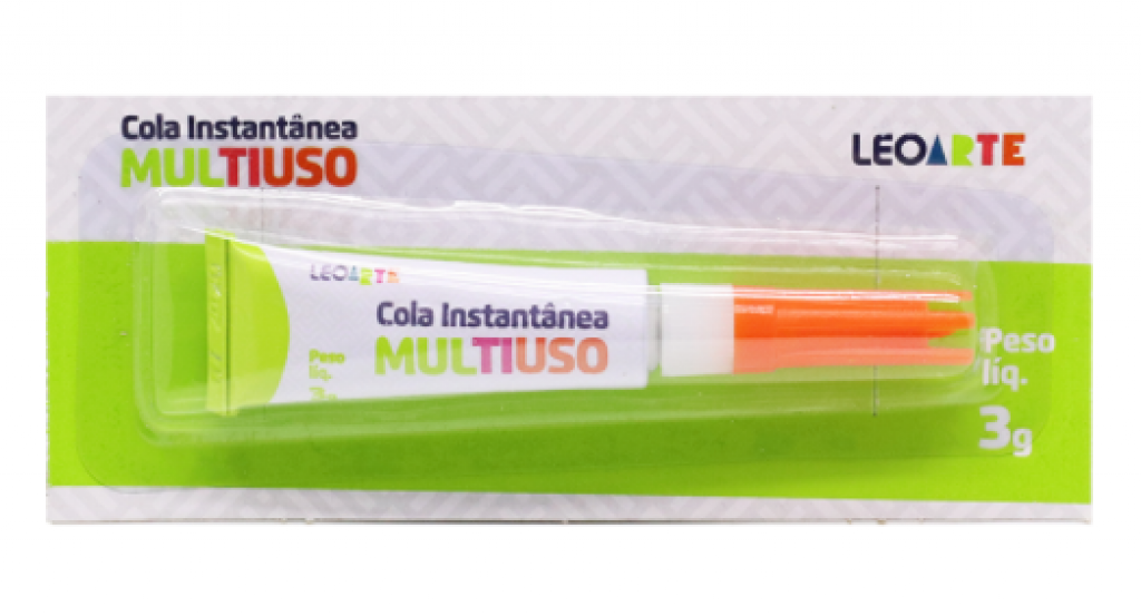 LEOARTE - COLA INSTANTANEA BISNAGA 03GR (F.LINHA) - UN